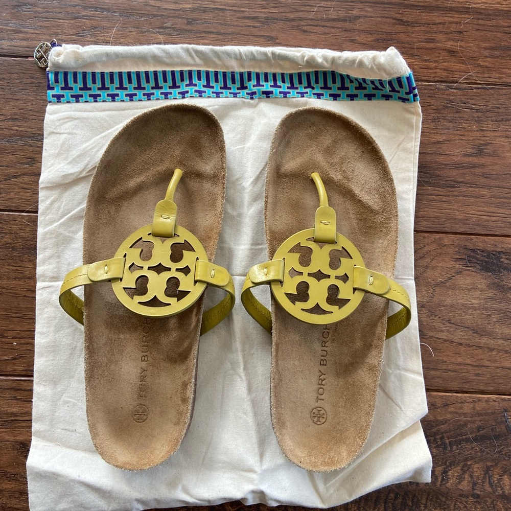 Tory Burch Miller Cloud Sandals Size 10